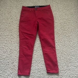 Democracy Vibrant Red Pants